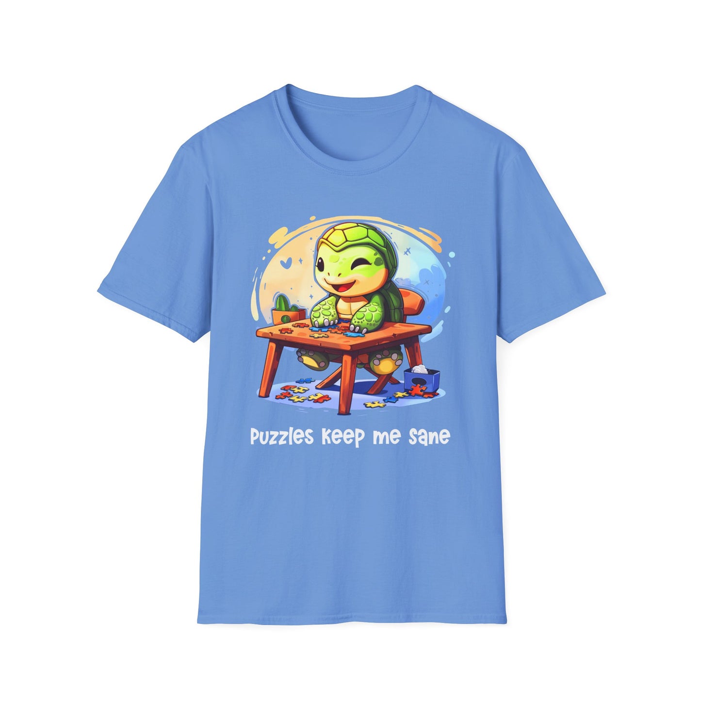 Turtle Puzzler Softstyle T-Shirt