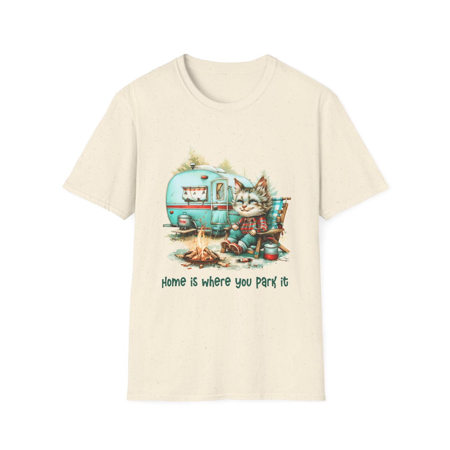 Cat Camper Softstyle T-Shirt