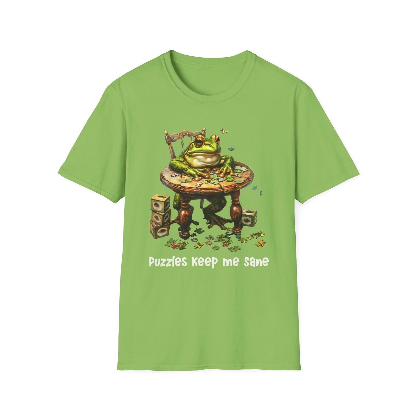 Frog Puzzler Softstyle T-Shirt