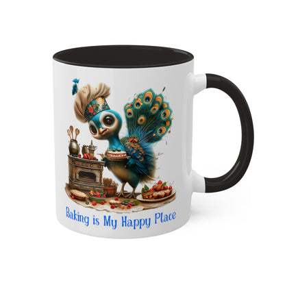 Peacock Baker Mug