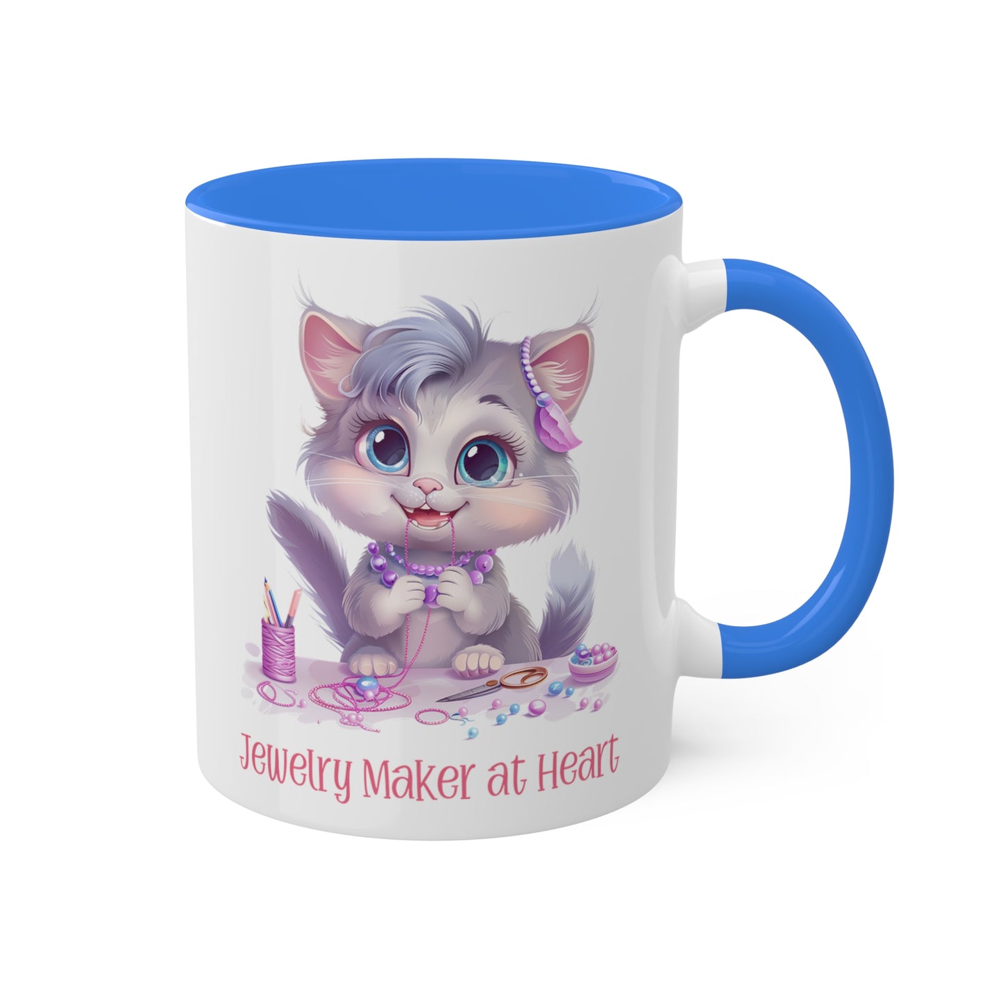 Kitty Cat Jewelry Maker Mug