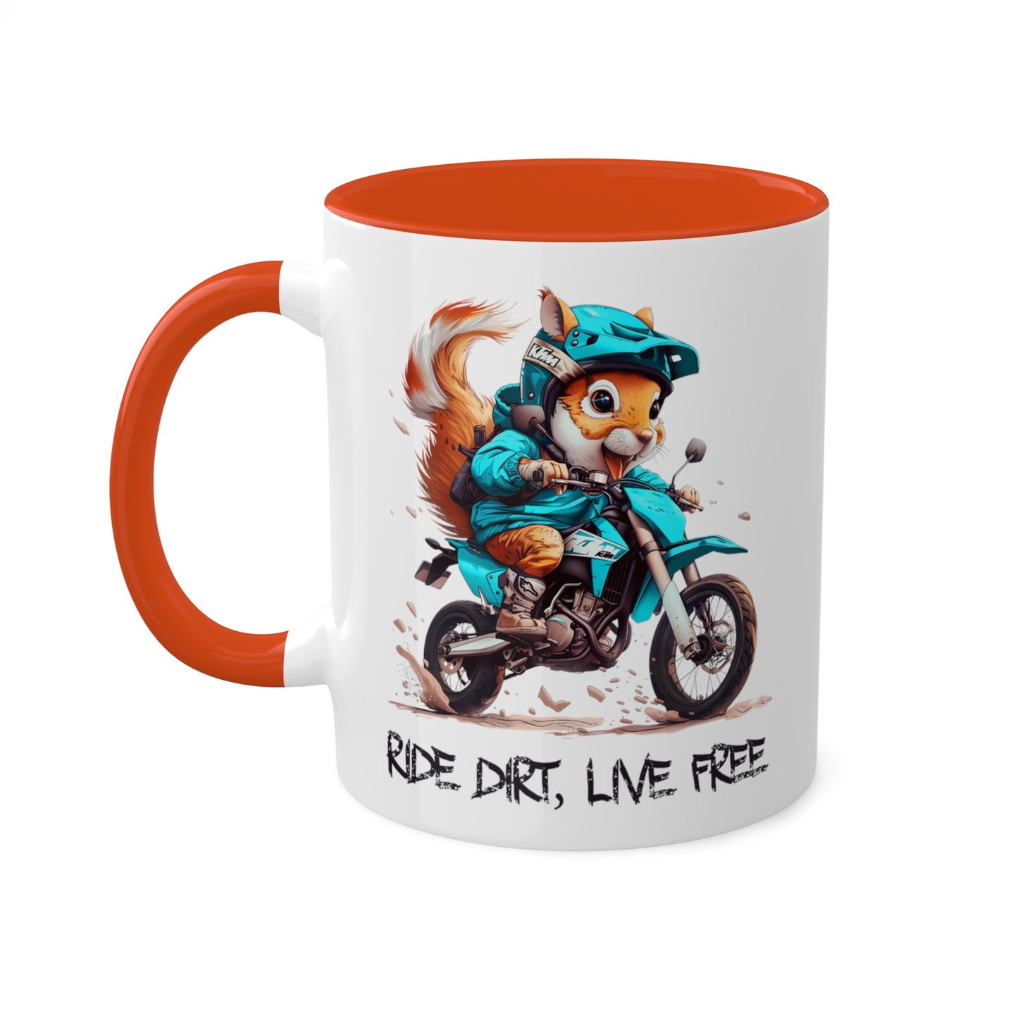 Squirrel Dirt Biker Mug