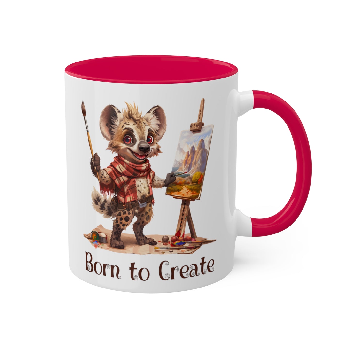 Hyena Artist Mug