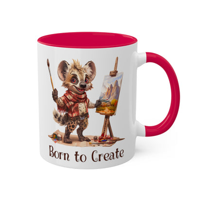 Hyena Artist Mug