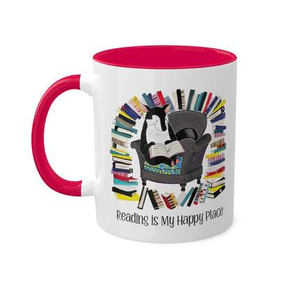 Skunk Reading Mug