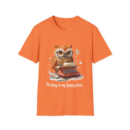 Owl Writer Softstyle T-Shirt