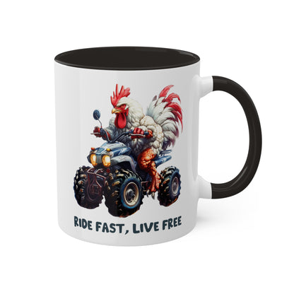 Chicken Quad Rider Mug