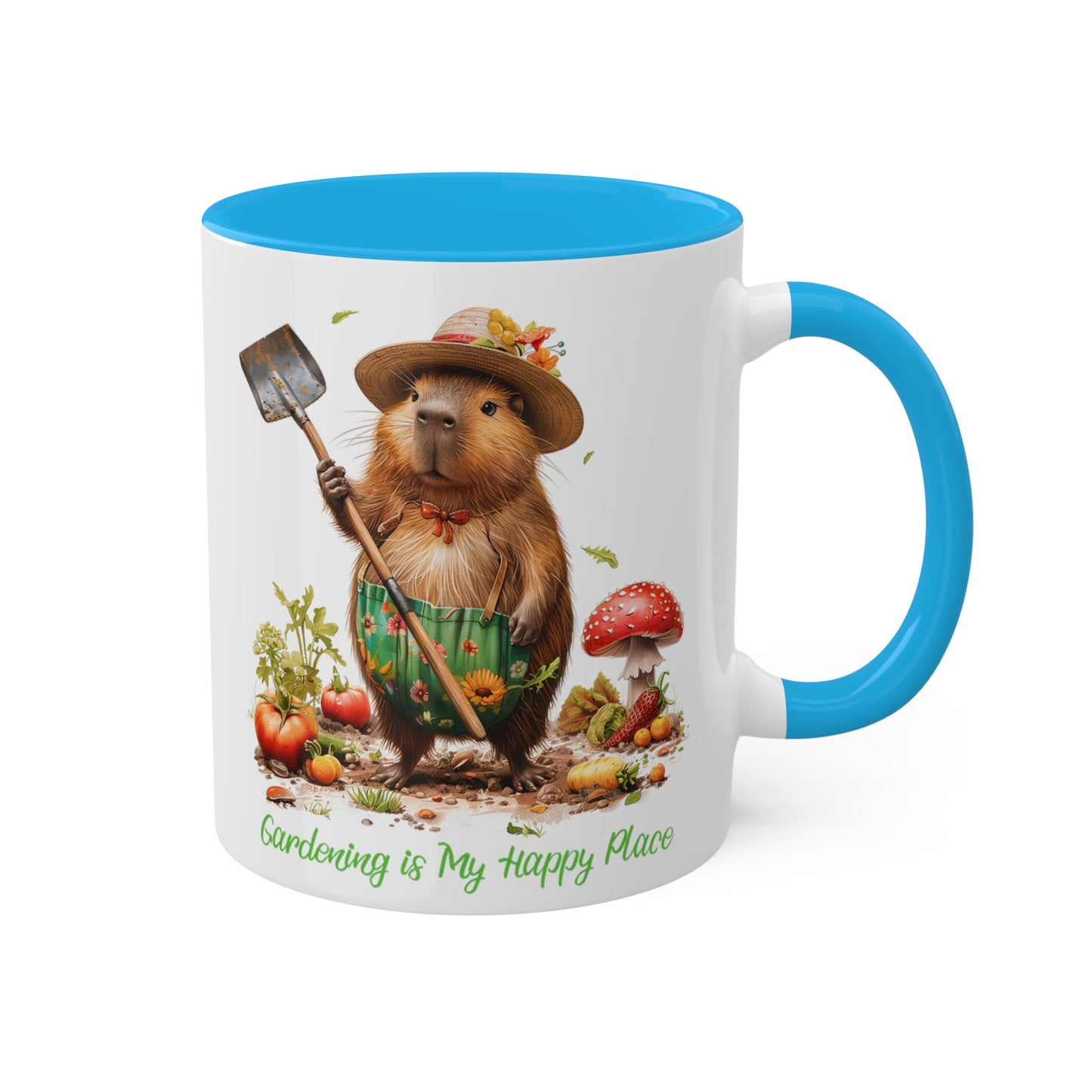 Capybara Gardener Mug