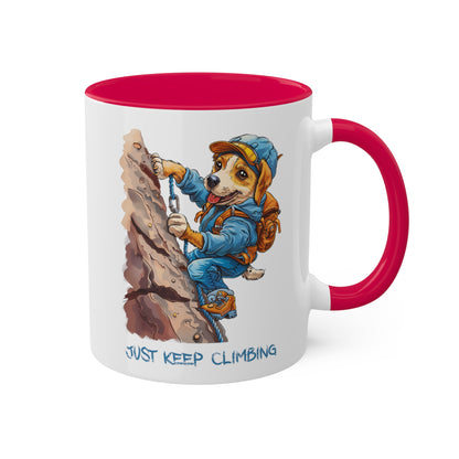 Dog Rock Climber Mug