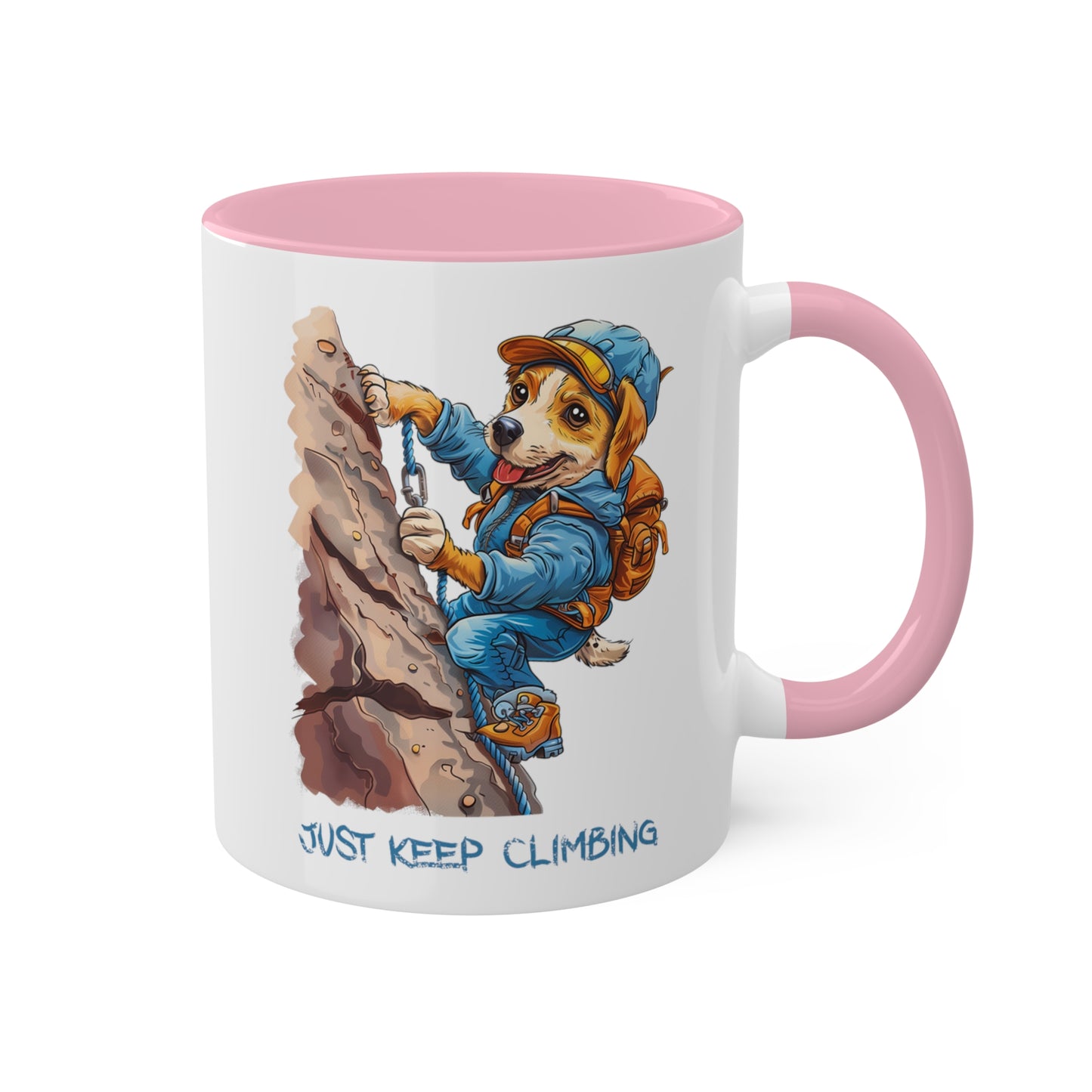 Dog Rock Climber Mug