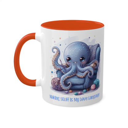 Octopus Crocheter Mug