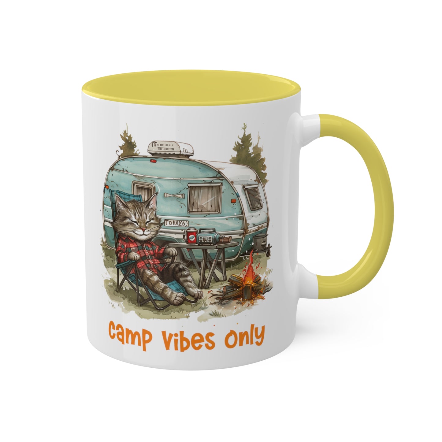 Cat Camper Mug