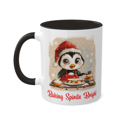 Penguin Christmas Baker Mug