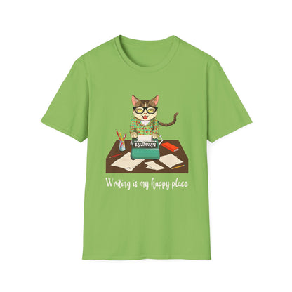 Cat Writer Softstyle T-Shirt