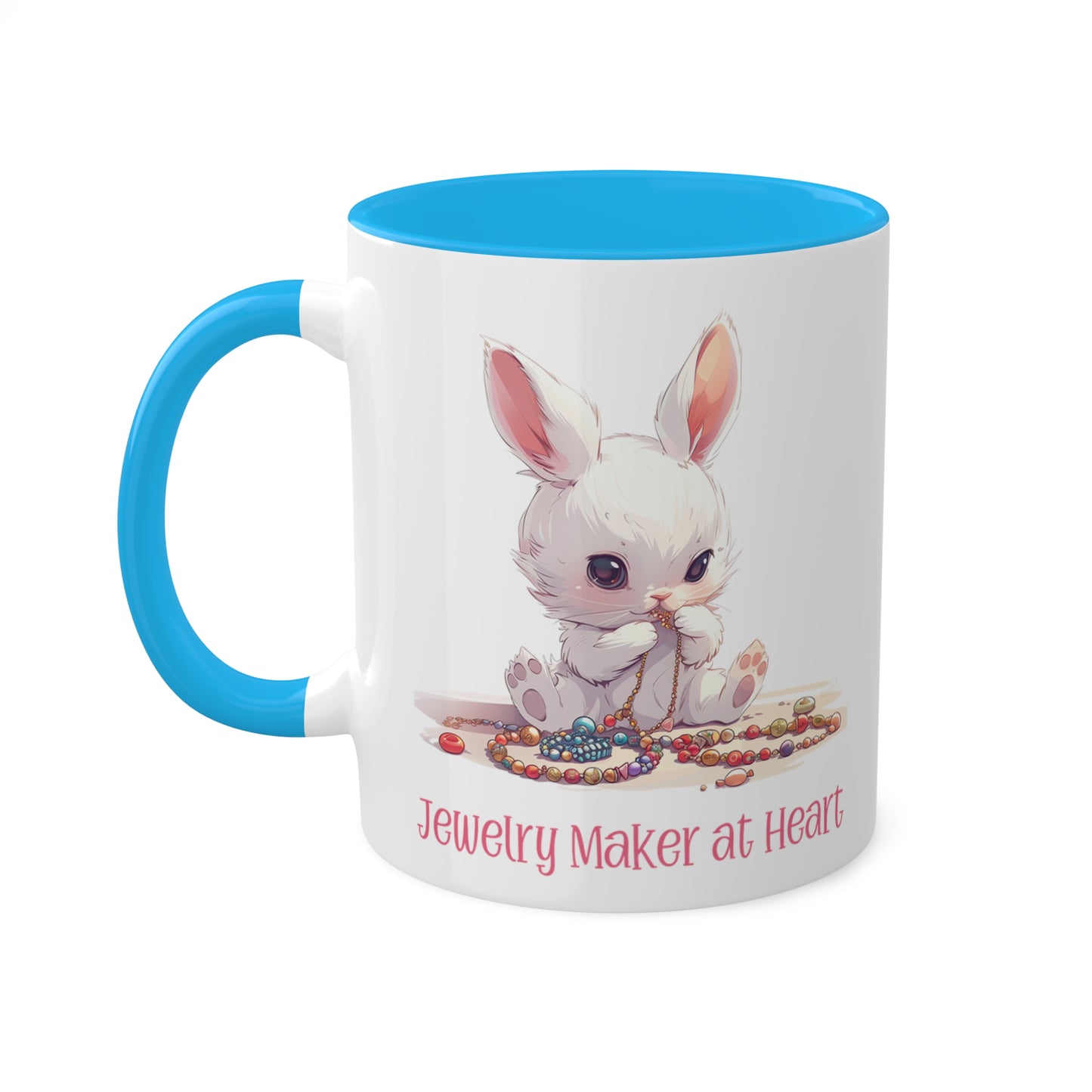 Bunny Rabbit Jewelry Maker Mug