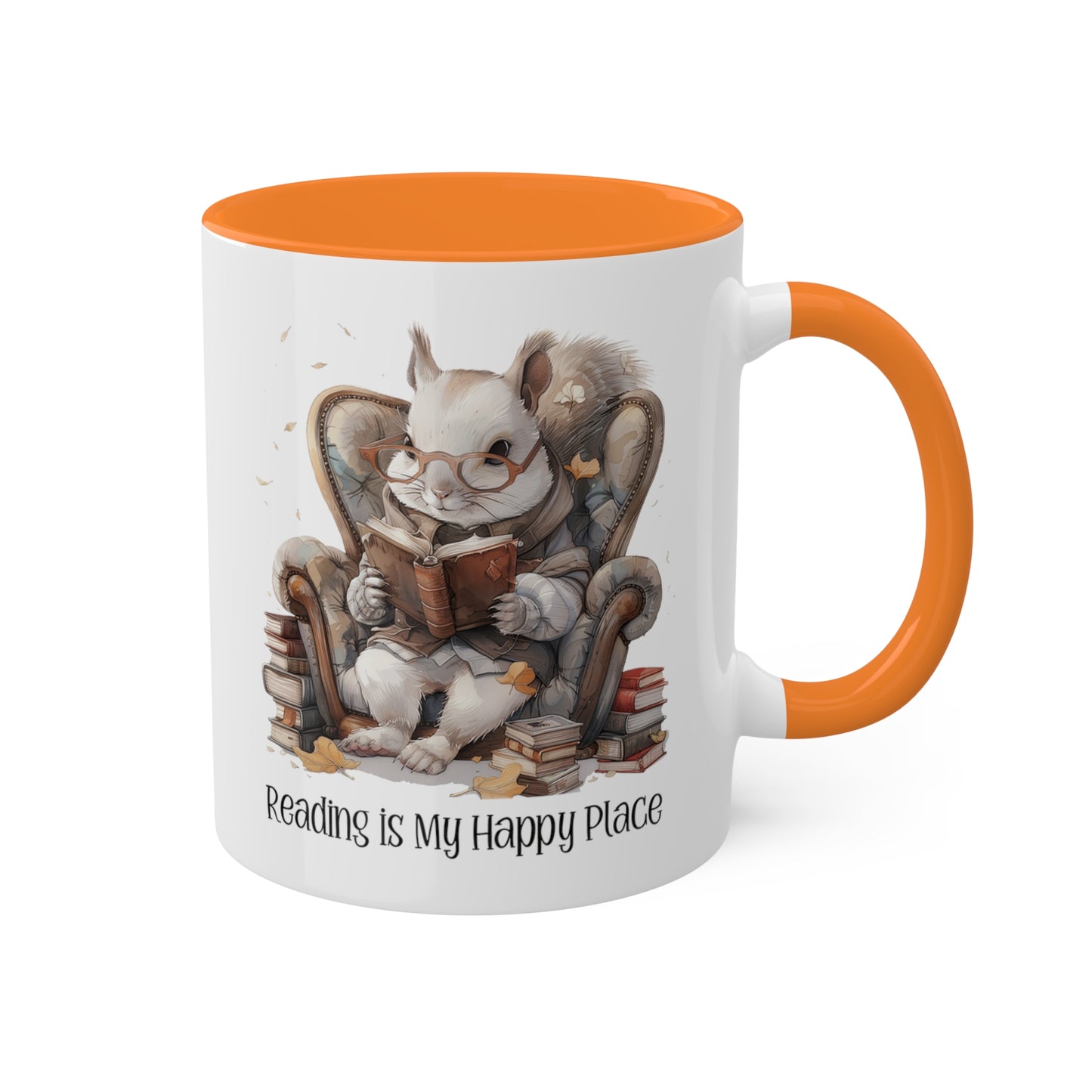 Squirrel Reading Mug