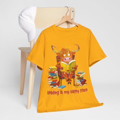 Highland Cow Reader Tee