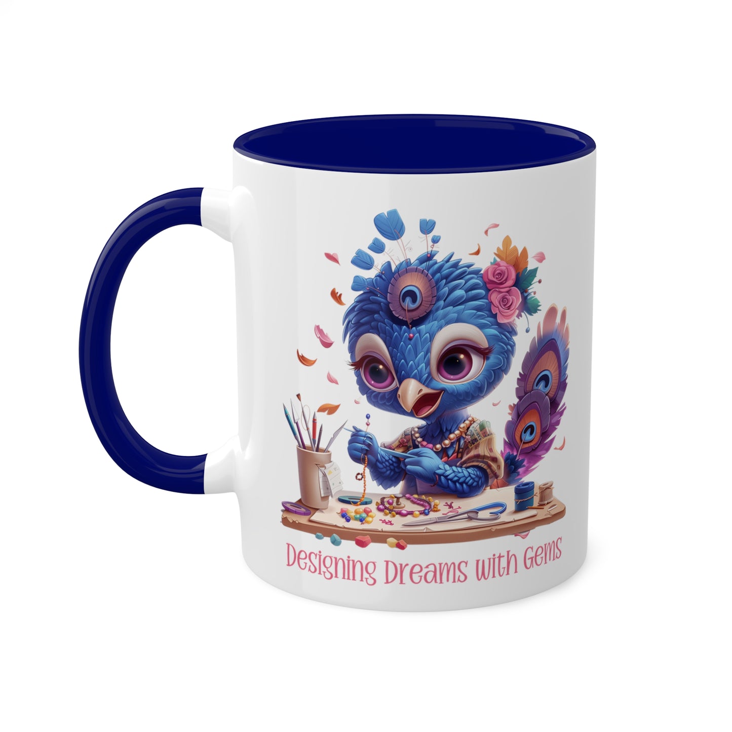 Peacock Jewlery Maker Mug