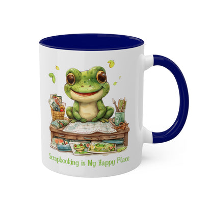 Frog Scrapbooker Mug