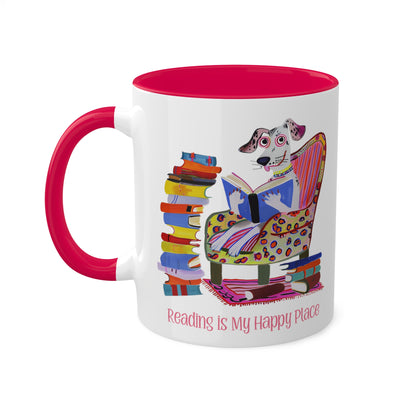 Dalmatian Reading Mug