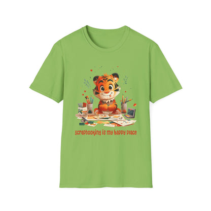 Tiger Scrapbooking Softstyle T-Shirt