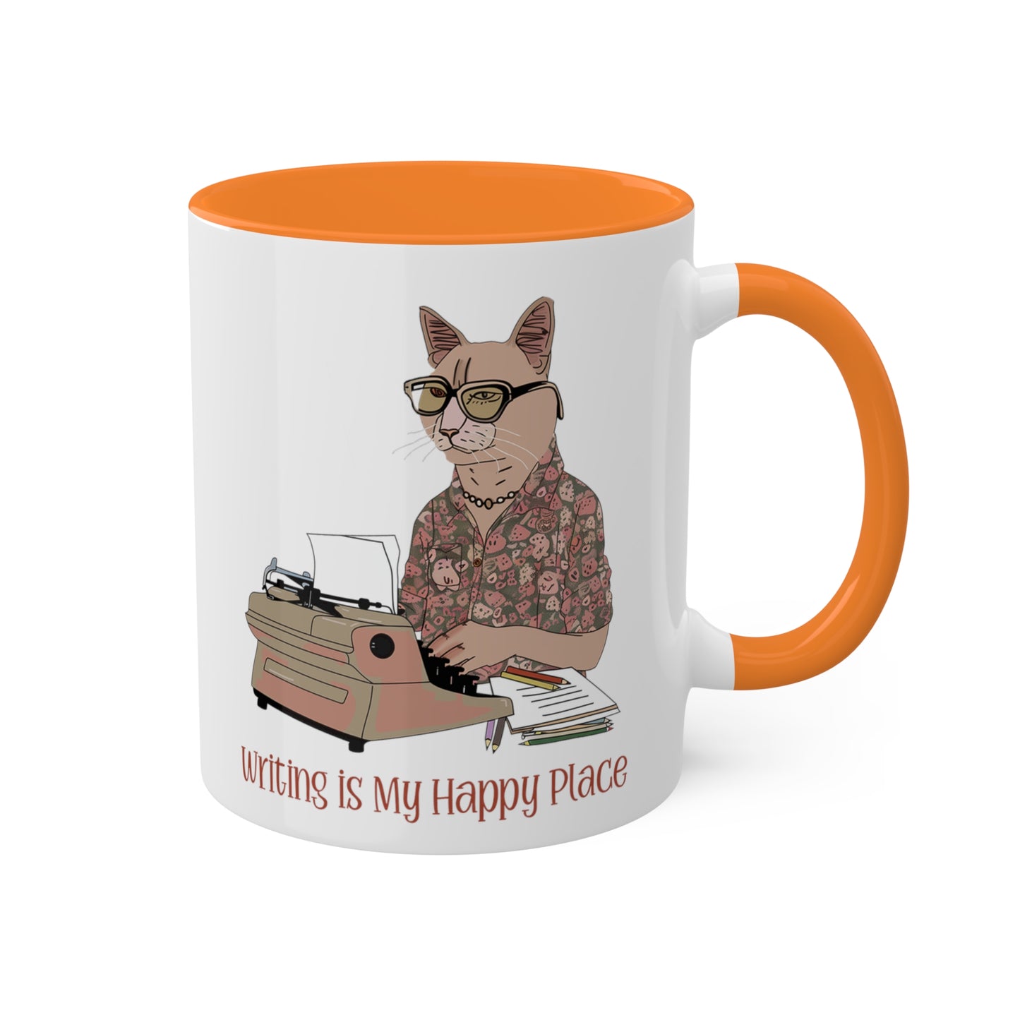 Cat Writer Mug