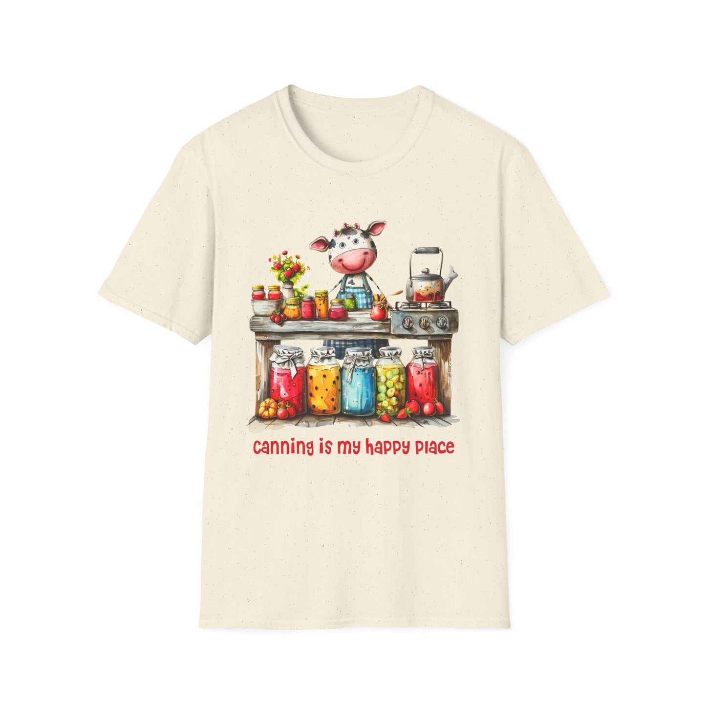 Cow Canning Softstyle T-Shirt