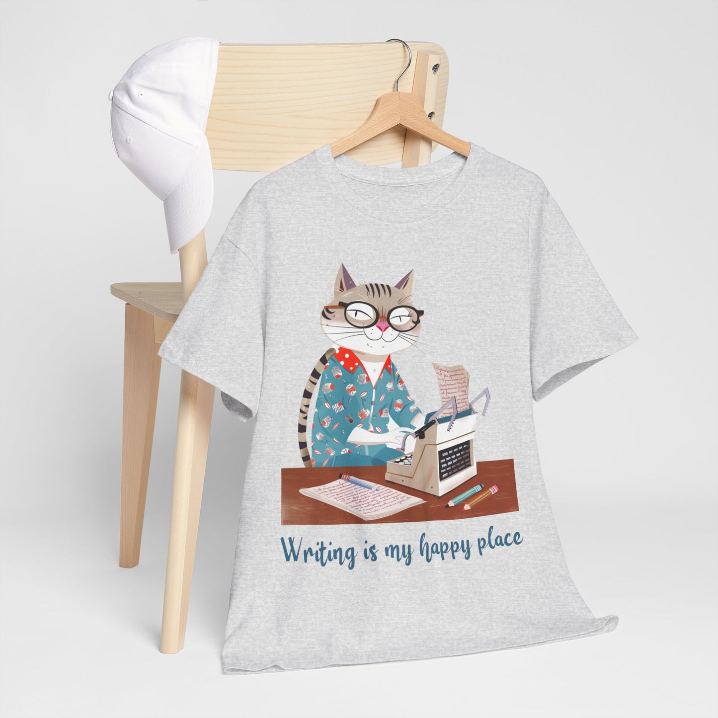 Cat Writer Tee