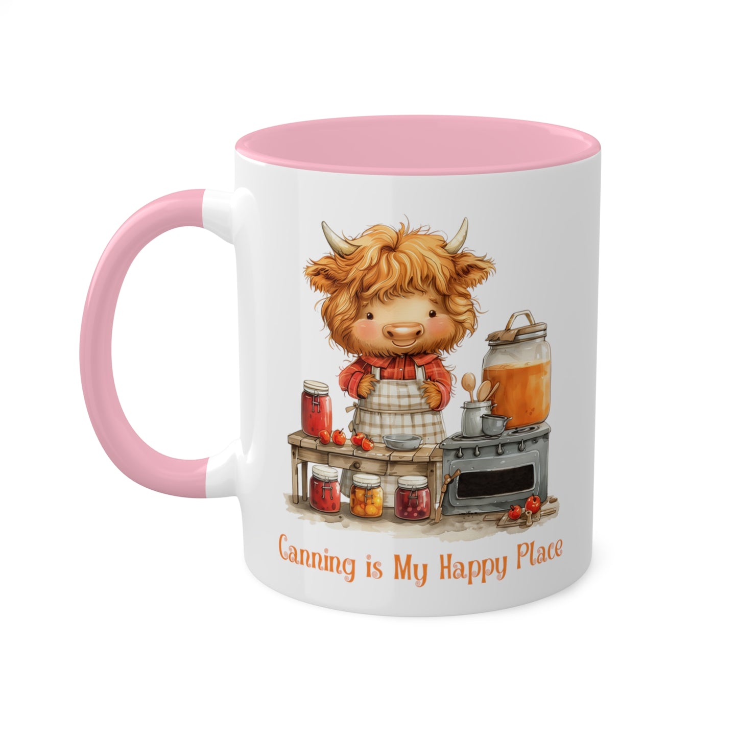 Highland Cow Canner Mug