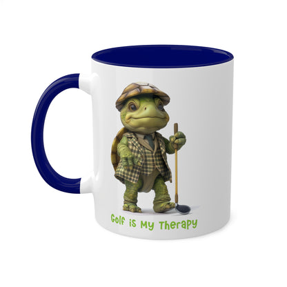 Turtle Golfing Mug