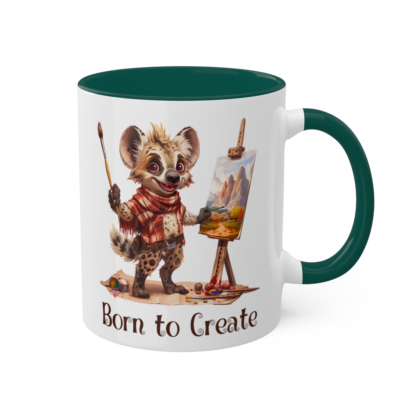 Hyena Artist Mug