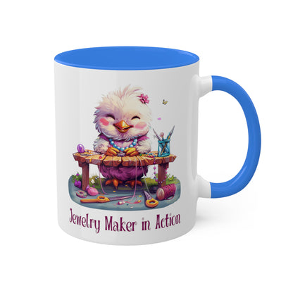 Chicken Jewelry Maker Mug