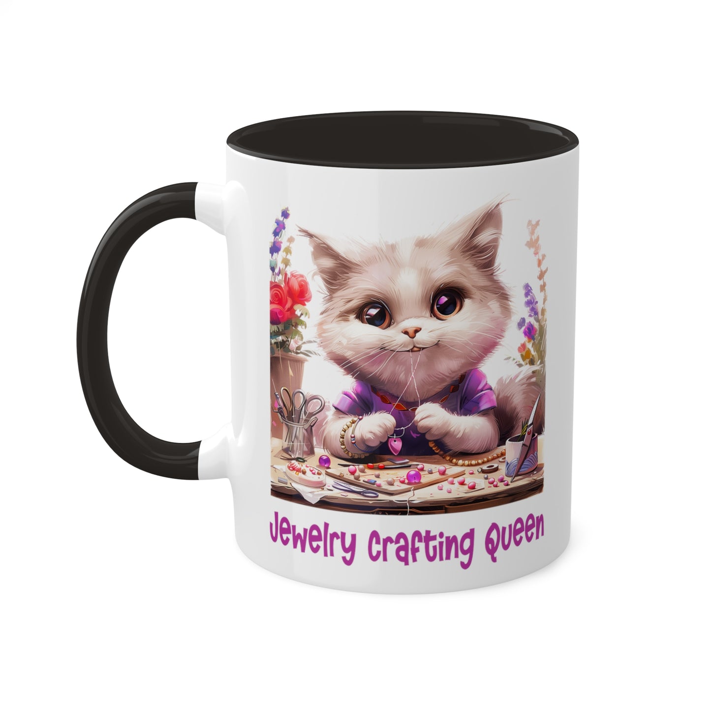 Cat Jewelry Maker Mug