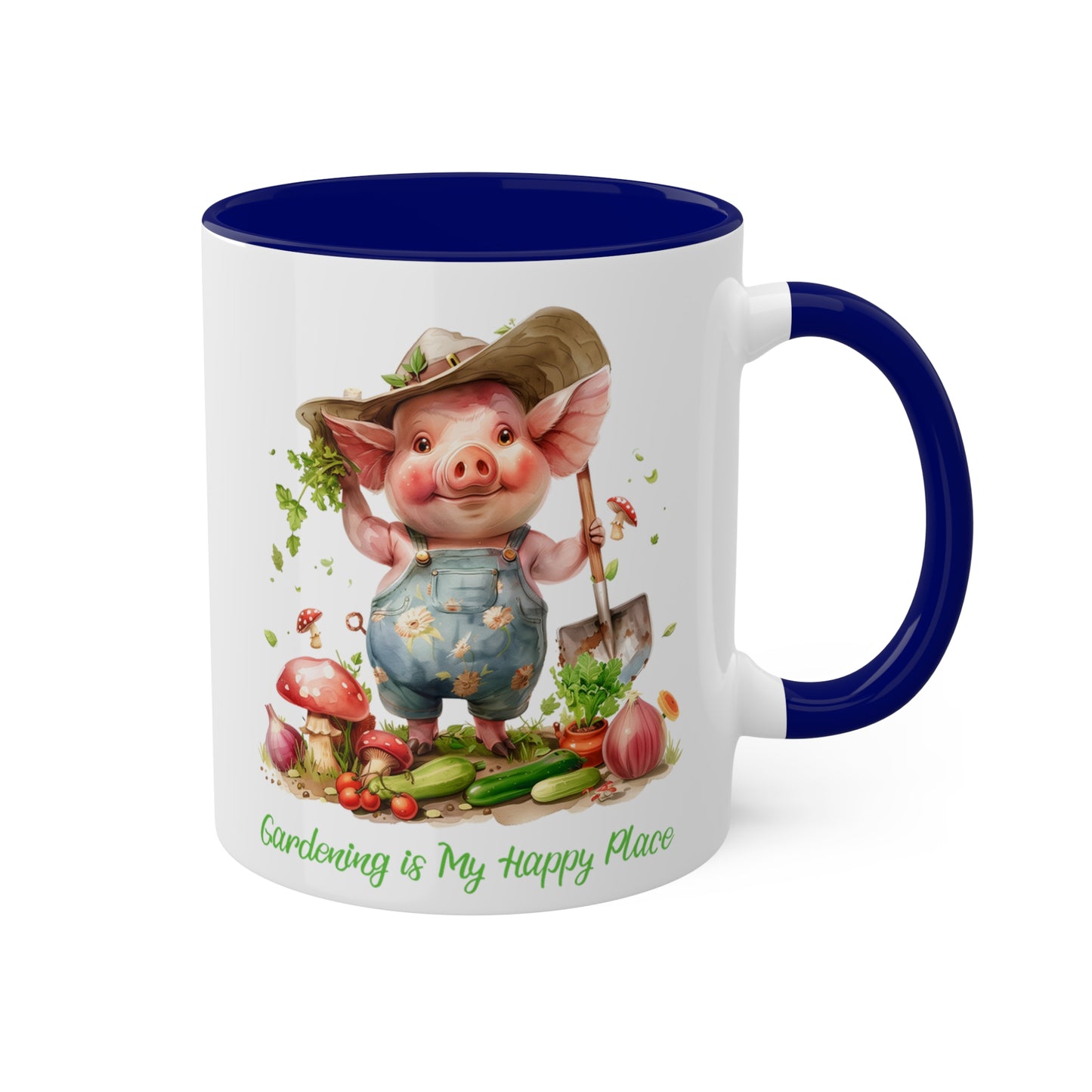 Pig Gardener Mug