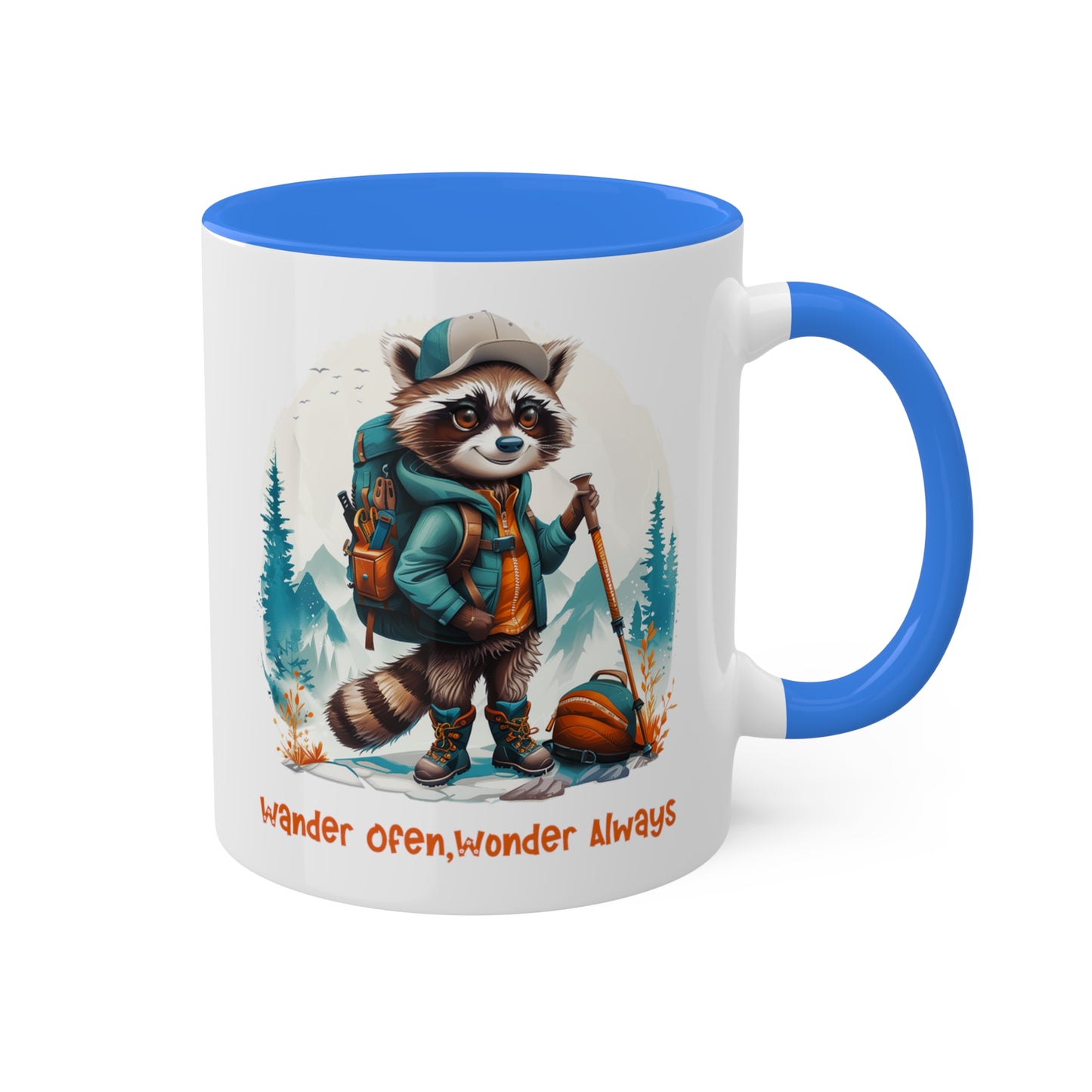 Raccoon Backpacker Mug