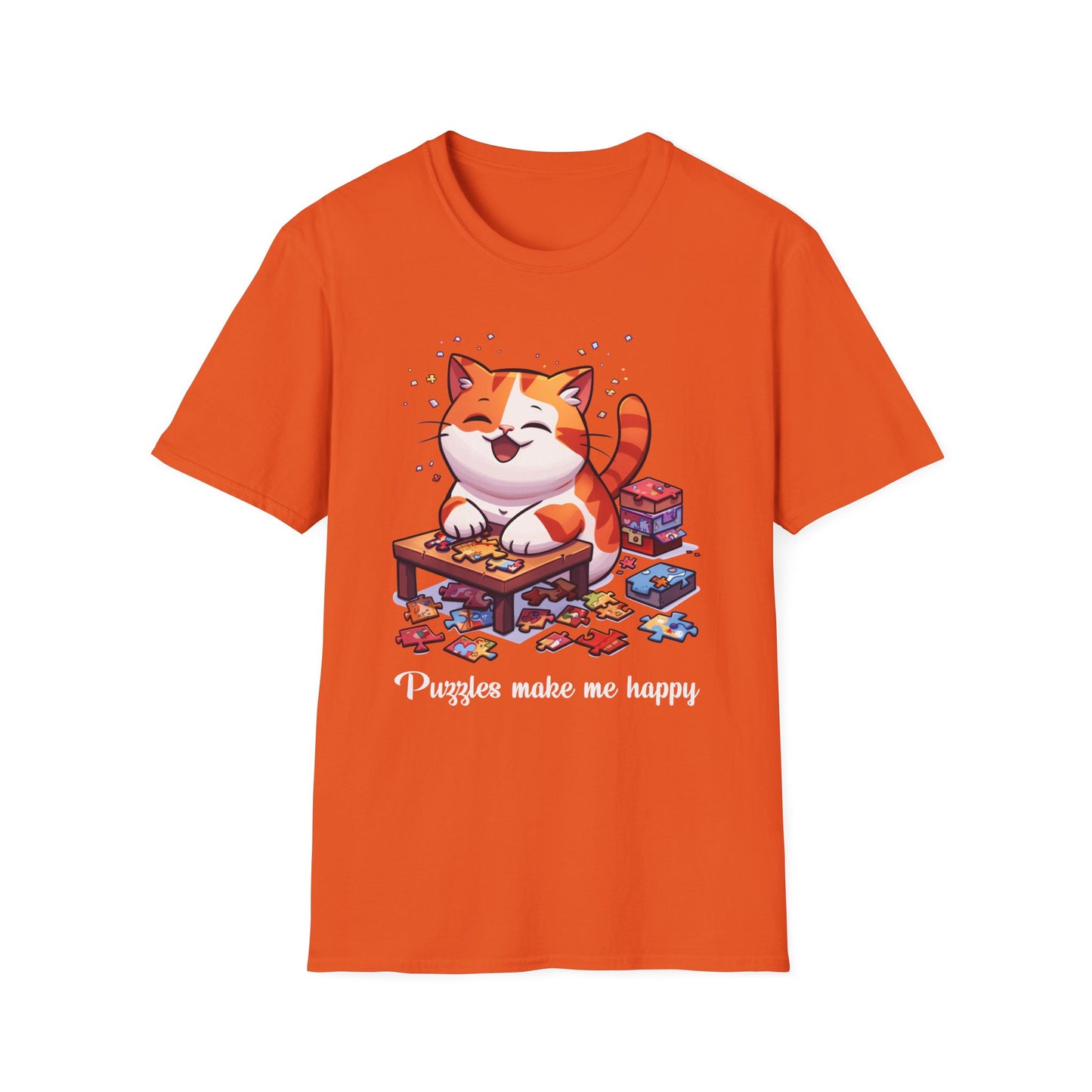 Cat Puzzler Softstyle T-Shirt