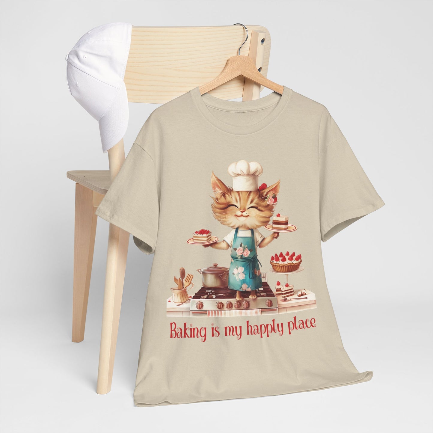 Cat Baker Tee