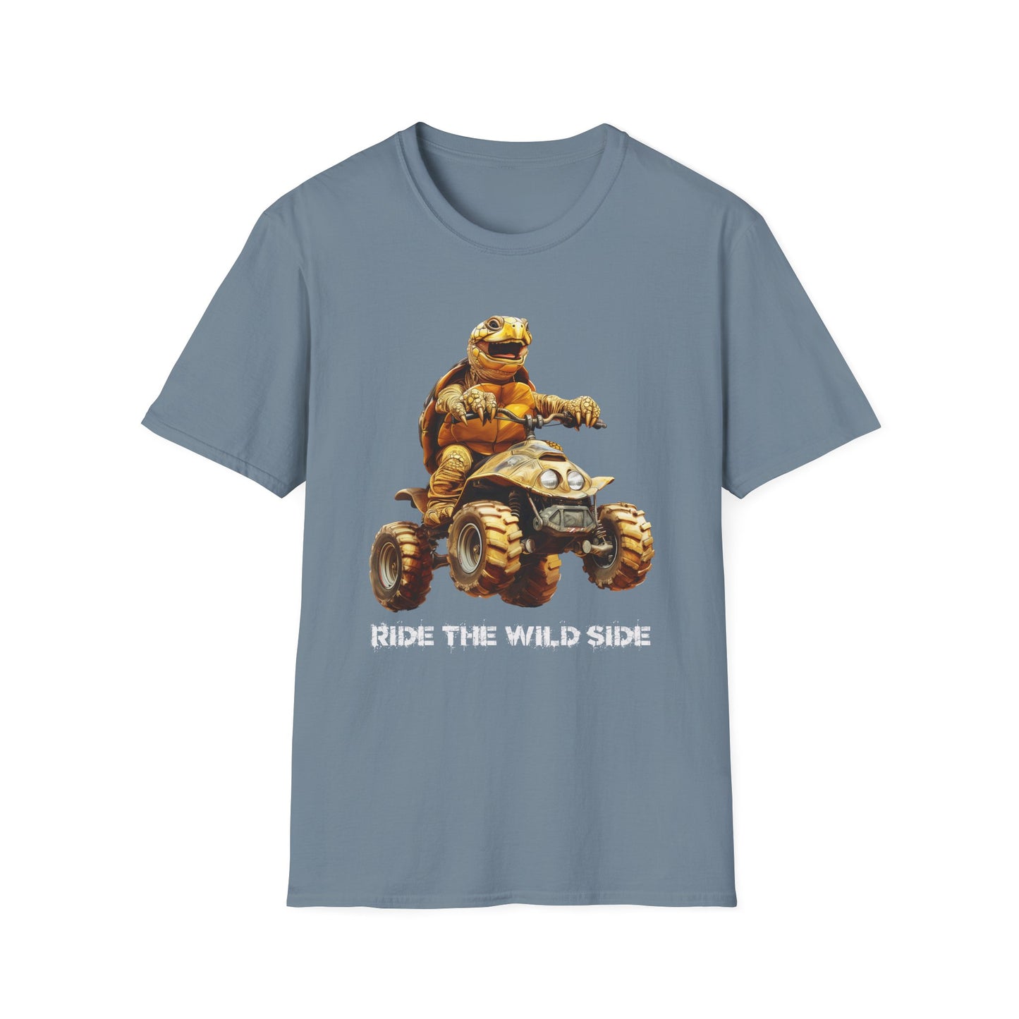 Turtle Quad Rider Softstyle T-Shirt