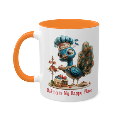 Peacock Baker Mug