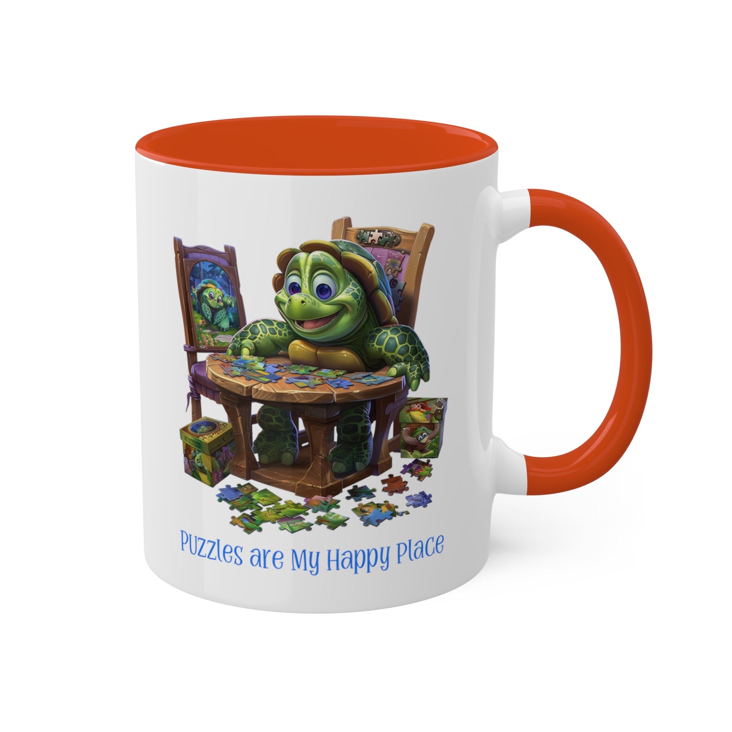 Turtle Puzzler Mug