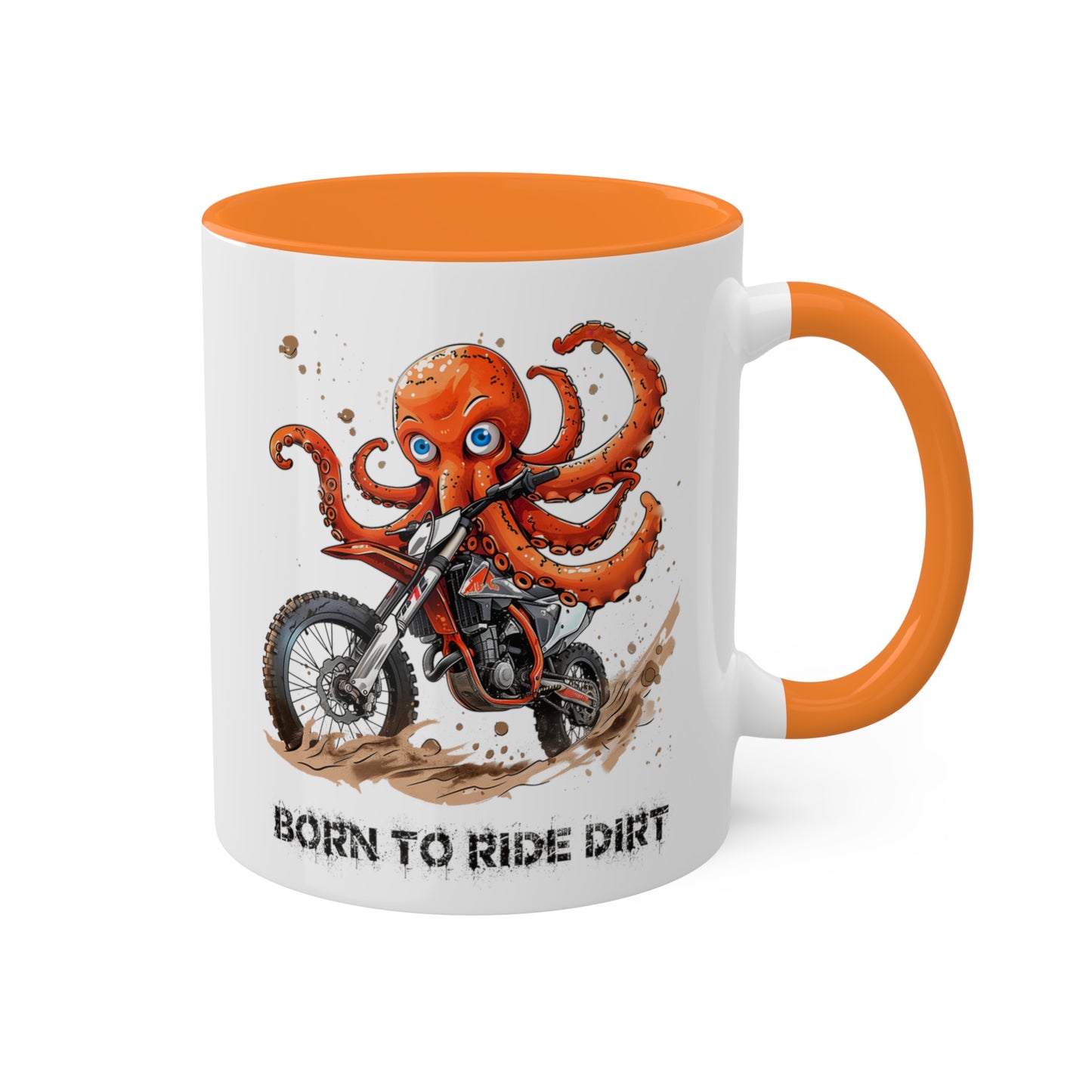 Octopus Dirt Biker Mug