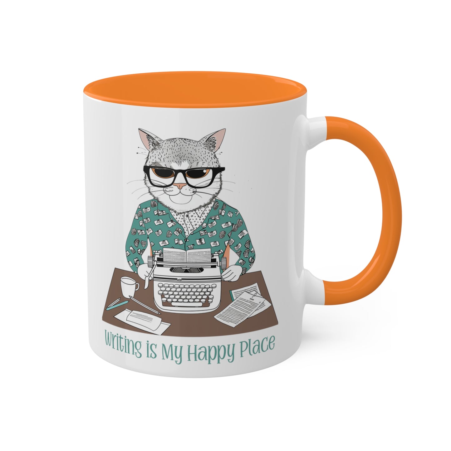 Cat Writer Mug