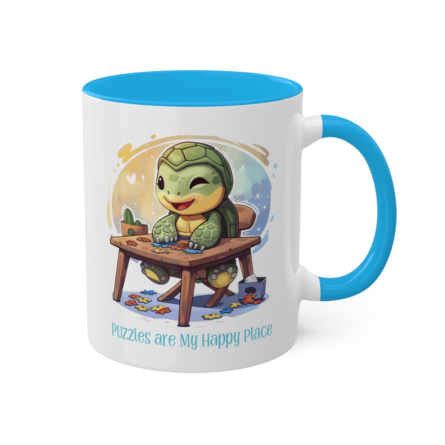 Turtle Puzzler Mug