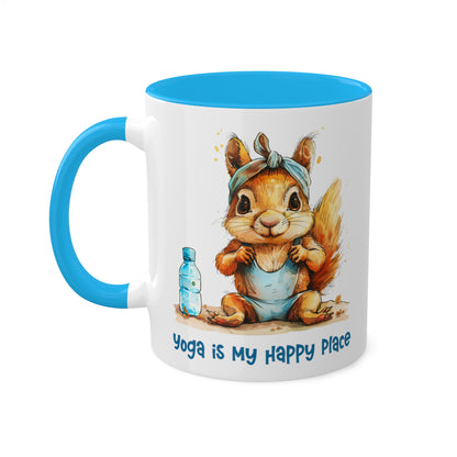 Squirrel Yoga Mug