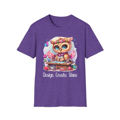 Owl Jewelry Making Softstyle T-Shirt