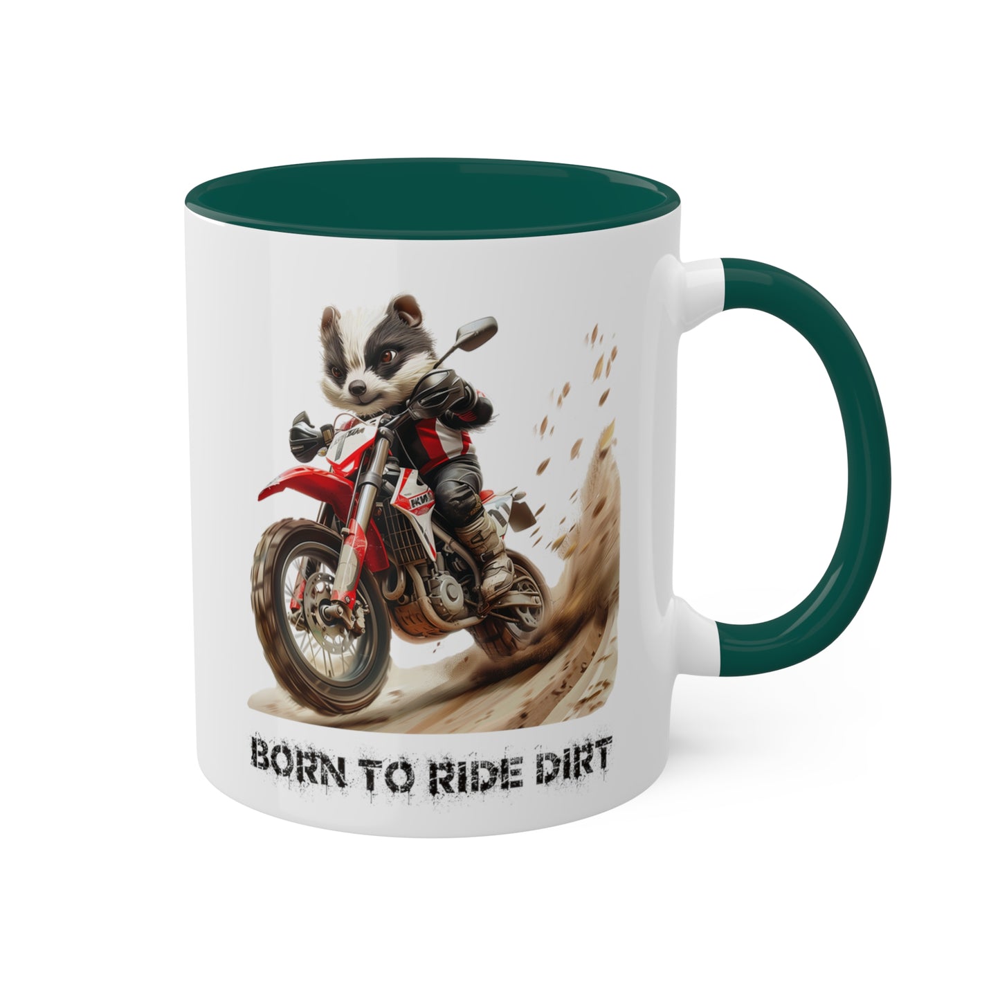 Skunk Dirt Biker Mug