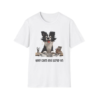 Dog Scrapbooker Softstyle T-Shirt