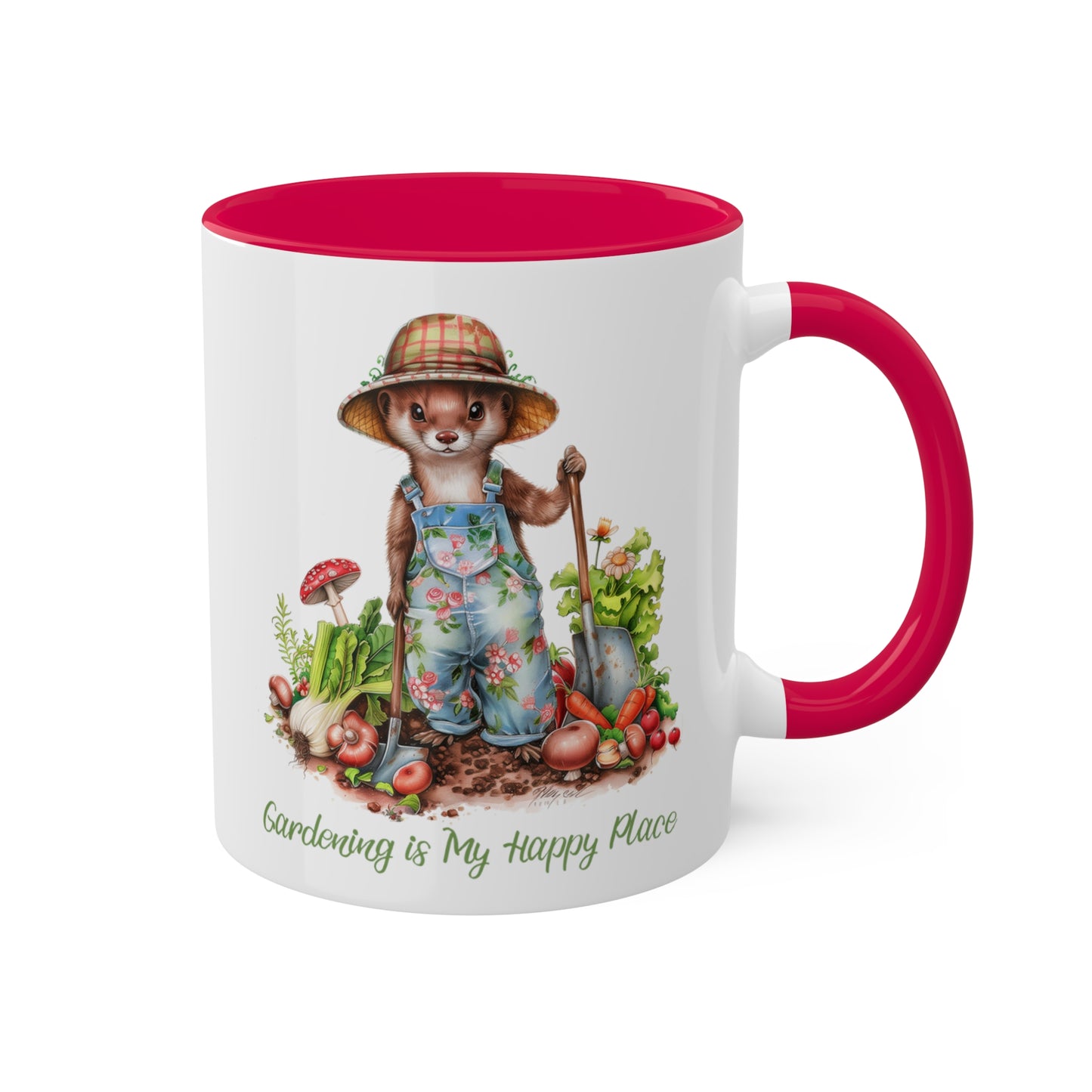 Weasel Gardener Mug