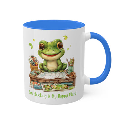 Frog Scrapbooker Mug