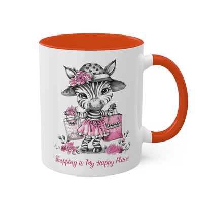 Zebra Shopper Mug